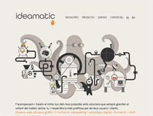 Tablet Screenshot of ideamatic.net